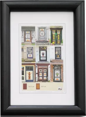 Produktbild von Holz Bilderrahmen NEW YORK 30x40 Schwarz