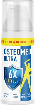 Produktbild von Osteomed Ultra Gel – Gel für deine Gelenke und Muskeln – erfrischende Pflege – Gelenkgel ideal für unterwegs – für jeden Hauttyp gegen Muskelkater
