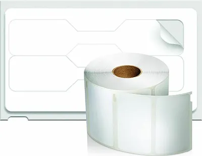 Produktbild von DYMO Original LW 2-fach Preisschild-Etiketten | 10 mm x 19 mm | Etiketten für LabelWriter Etikettendrucker | 1 Rolle mit 1500 Preisschild-Aufklebern, Selbstklebendes Druckeretikett, DYMO, Forest Stewardship Council (FSC) Mix, Belgien