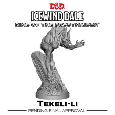 Immagine prodotto di Dungeons & Dragons - Icewind Dale: Rime of the Frostmaiden - Tekeli-li (1 figura)