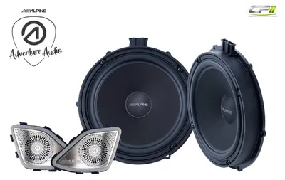 Produktbild von Alpine Adventure Audio 2-Wege Komponenten-Lautsprecher Volkswagen T6 20 cm