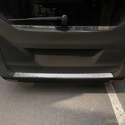 Produktbild von Ladekantenschutz Stoßstangenschutz für Mercedes Vito W447 2014-2025 Alu Silber
