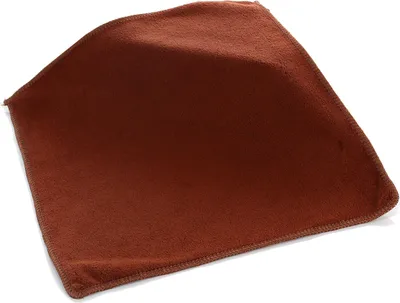 Produktbild von EWANTO Mikrofaser Reinigungstuch Allzweck 30 x 30 cm superweich mit Aufhängschlaufe Farbe braun HA-34
