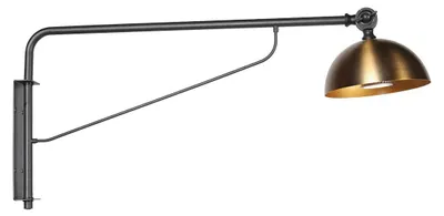 Produktbild von Steinhauer - wandleuchte - Pintino - bronze schwarz - metall - Ø 16cm - GU10 - 4126ZW
