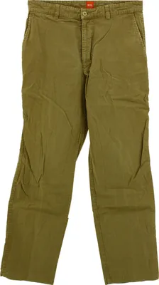 Produktbild von #8196 Hugo Boss,  Herren Jeans Hose, Gabardine ohne Stretch, grünbraun, W 33 L 32