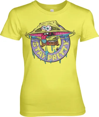 Produktbild von SpongeBob - Stay Pretty Girly Tee - XX-Large - Yellow