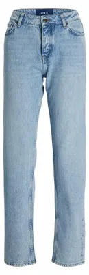Productafbeelding van JJXX Damen JJXX JXSEOUL STRAIGHT MW CR3007 NOOS Jeans, lichtblauwe denim, maat 24/32