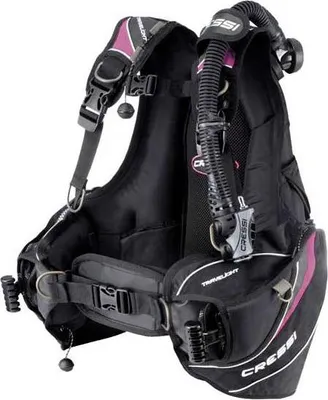 Produktbild von Cressi Travelight 2.0 Woman Bcd Schwarz M Damen Schwarz M