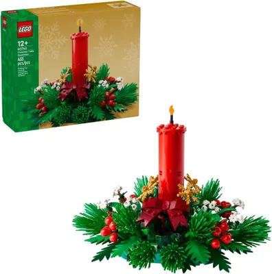 Obrázek produktu pro LEGO Iconic Vánoční dekorace na stůl, Sada na stavění, 12 rok/roky, Plast, 433 kusů, 509 g
