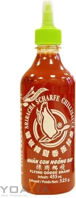 Zdjęcie produktu dla [ 455 ml ] FLYING GOOSE Ostry sos chili Sriracha z trawą cytrynową