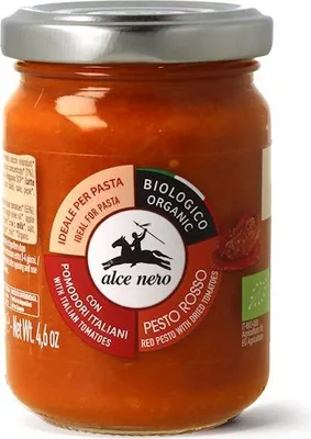 Zdjęcie produktu dla Alce Nero 362102, Sos Pesto, 130 g, 216 kJ, 896 kcal, 2,2 g, 13 g