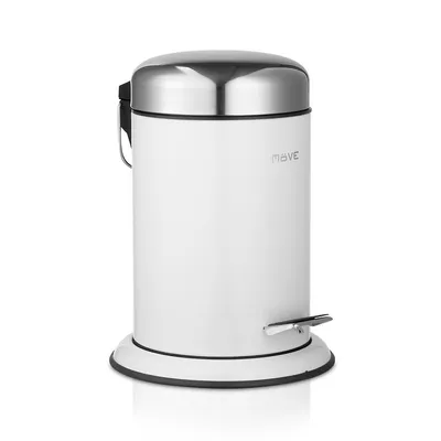 Produktbild von Treteimer PUSH weiß (4-0891 001)