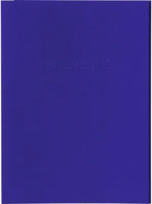 Image de Dossier de candidature Walther bleu clair avec enveloppe BW100M