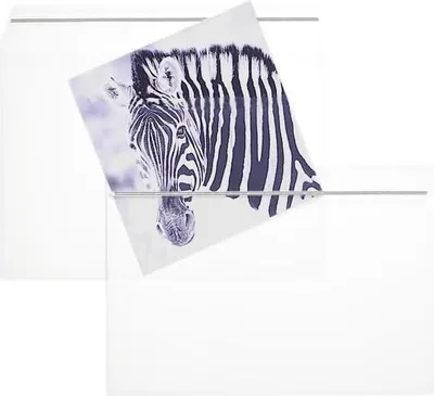 Produktbild von Briefumschläge Offset transparent C5 100 my haftklebend VE=100 Stück transparent