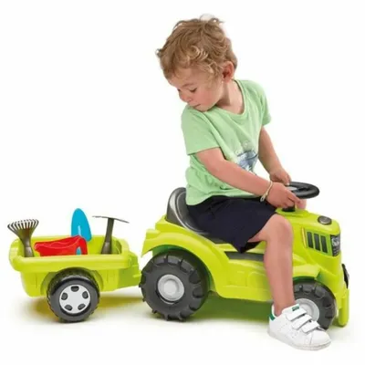 Image de Ensemble de remorques pour enfants, Ecoiffer, Plastique, jouets de sable inclus, 12-36 mois, Multicolore