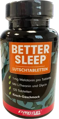 Produktbild von ProFuel Better Sleep Melatonin (120 Lutschtabletten)