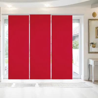 Immagine prodotto di Tenda a pannello opaca / tenda scorrevole ( confezione da 3 ) con tecnologia - 60x245cm ( larghezza x lunghezza ), tenda pronta Alessia in molti colori