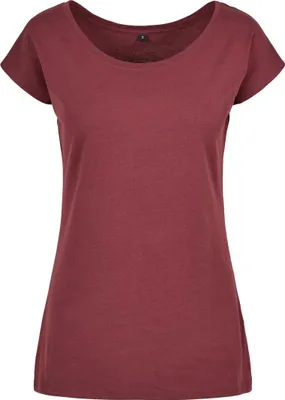 Immagine prodotto di Build Your Brand Basic BB013 | LadiesŽ Tee a girocollo - Colore: Cherry - Taglia: 3XL