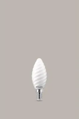 Immagine prodotto di Lampadina LED dimmerabile fiamma smerigliata ritorta e14 470 Lm 40 W bianco caldo, OSRAM