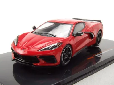 Produktbild von Ixo Models MOC303 Chevrolet Corvette C8 2020 rot 1:43