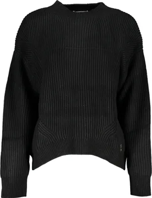 Image de Pull Patrizia Pepe pour femme, noir 2K0214K9O3A_NEK103NERO : Taille - XS Taille : XS