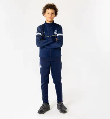 Zdjęcie produktu dla Dres treningowy Real Madrid niebieski dla dzieci - Rozmiar 140 / 10 lat - Zestaw dziecięcy Real Madrid - Produkt oficjalny