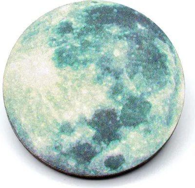 Produktbild von Mond Brosche Miniblings Anstecknadel Pin Universum Raumfahrt Weltall Astronaut