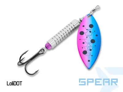 Obrázok produktu pre DELPHIN Spinner Delphin SPEAR 6,2g/Gr.1/BLOODY