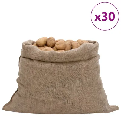 Obrázok produktu pre vidaXL jutové vrecia 30 ks 100x110 cm 100% juta 220 g/m²