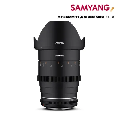 Produktbild von Samyang MF 35mm T1,5 VDSLR MK2 Fuji X