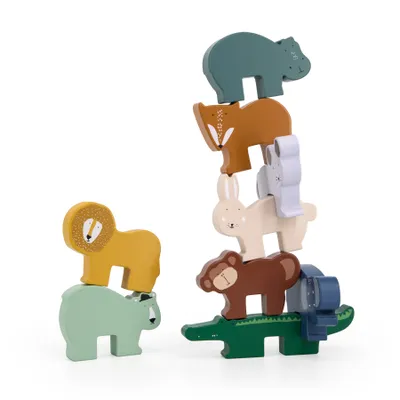Image de Trixie Animaux en bois à empiler