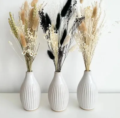 Image de Vase Fleurs Sechees 35Cm 4 Asst