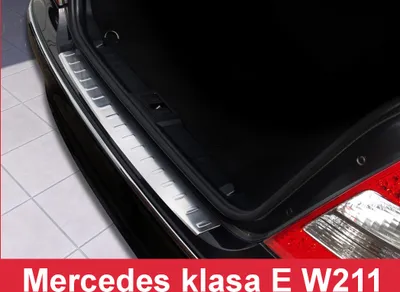 Produktbild von Mercedes E-Klasse 2002-2009 (W211, matt) Ladekantenschutzleiste