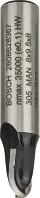 Produktbild von PRO Hohlkehlfräser, R 4, Schaft 8 mm
