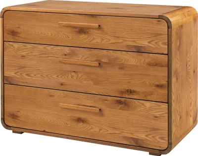 Produktbild von HASENA Kommode Sideboard Comano mit 3 Schubladen Wildeiche