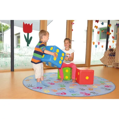 Obrázek produktu pro EDUPLAY 110241 Měkká kostka, 30 x 30 x 30 x 30 cm, zelená