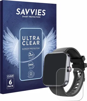 Produktbild von 6x Für Marsyu F57L Schutzfolie Savvies Displayschutz Display Schutz Folie Klar Transparent