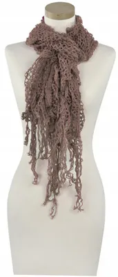 Produktbild von Szaleo Flounce Schal hellbraun asymmetrisch Winter