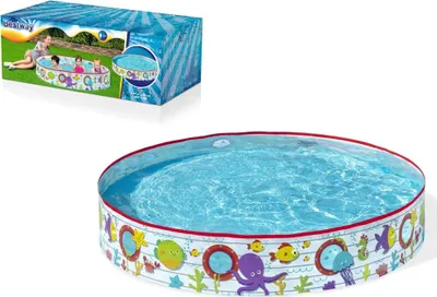 Zdjęcie produktu dla Ogrodowy Brodzik Basen Rozporowy Dla Dzieci Do Ogrodu 152X25Cm Bestway