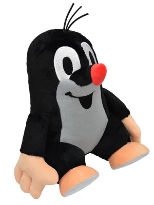Produktbild von Kuscheltier Der kleine Maulwurf Sitzend 30 cm Schwarz, 44903D