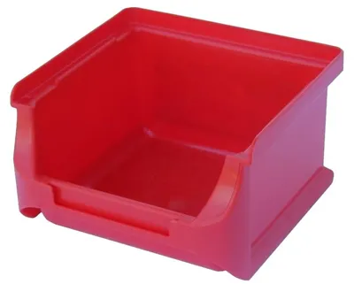 Productafbeelding van Allit opbergkisten ProfiPlus Box 1, gemaakt van PP, rood