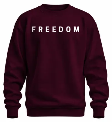 Immagine prodotto di Freedom Charlie Kirk RIP Konservativ Republikaner Turning Point Felpa Unisex Pullover, Borgogna, 3XL
