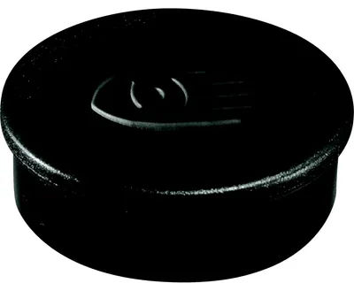 Zdjęcie produktu dla Legamaster SUPER magnes 35mm czarny 10szt, Magnes na tablicę, Czarny, Plastik, 35 mm, 35 mm, 14 mm