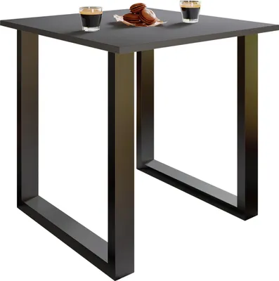 Immagine prodotto di Tavolo da pranzo in legno Premium | H. 76 x W. 80 x D. 50 cm | Tavolo da cucina Tavolo da pranzo Xona U