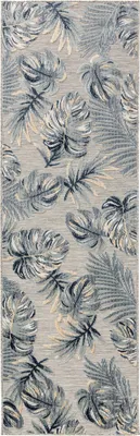Produktbild von benuta In- & Outdoor Läufer Flora Multicolor 80x250 cm Teppich Wohnzimmer Outdoorteppich Läufer Muster Kurzflor