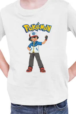 Produktbild von Kinder T-Shirt Japan Manga Anime Comics Pokemon 015, / Weiß
