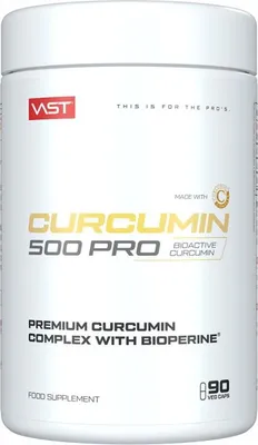 Produktbild von VAST Curcumin 500 Pro (90 vCaps) Unflavoured - Vitamine, Mineralien & Gesundheit - Kräuter