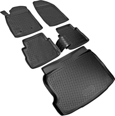 Produktbild von Fußmatten & Kofferraumwanne Set passend für  Opel Vectra C, Stufenheck, Fließheck | BJ 2002-2008