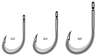 Produktbild von VMC 7118 Octopus Specimen Hook - Einzelhaken, Größe/Packungsinhalt:Gr. 5/0 / 6 Stück