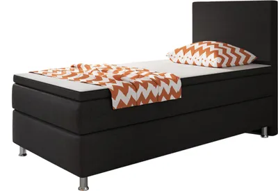 Produktbild von Inter Handels Boxspringbett Berlin, 90x200, Schwarz